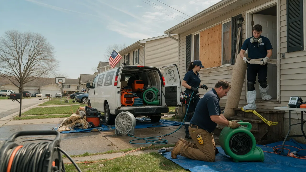 Water Damage Restoration in Sutersville, PA near me